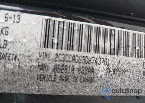 2013 Chrysler 300C John Varvatos Limited Edition from USA, damaged, VIN 2C3CCADG3DH743761